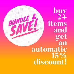 BUNDLES GET 15% OFF!